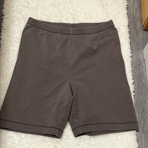 SKIMS Brown Bike Shorts